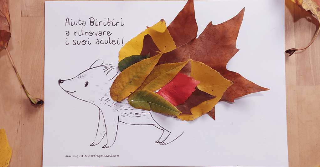 Lavoretto autunnale: Aiuta Biri Biri a ritrovare i suoi&nbsp;aculei!